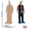 Cardboard People The Rock Life Size Cardboard Cutout Standup -