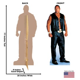 Cardboard People The Rock Life Size Cardboard Cutout Standup - WWE