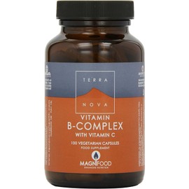 TERRANOVA B Complex With Vitamin C Capsule- 100 Vegicaps