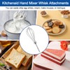 Hand Mixer Whisk for Kitchenaid Hand Mixer Attachments KHMPW,KHM7210, KHM512,