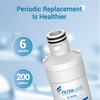 Filterlogic LT1000PC ADQ747935 MDJ64844601 NSF Certified Refrigerator Water Filter and