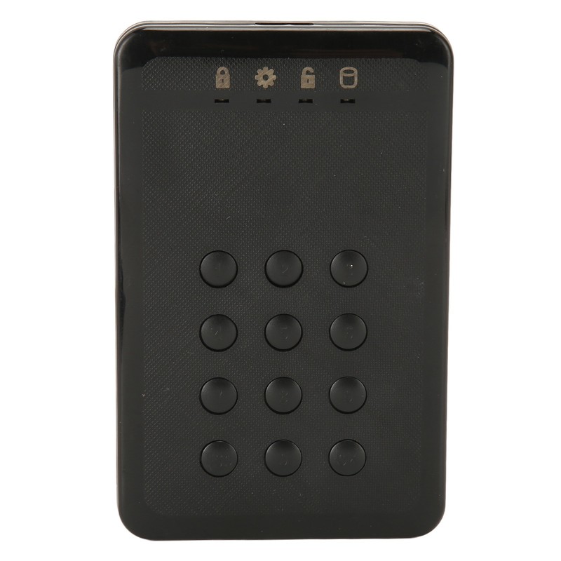 Encrypted Hard Drive Enclosure 2.5inch USB3.0 SATA Password Access Hardware