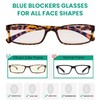 Eyekepper 12-Pack Oversized Blue Light Blocking Reading Glasses for Women