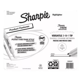 Sharpie Paquete Variado De Resaltadores Sharpie 18 Piezas, Importado