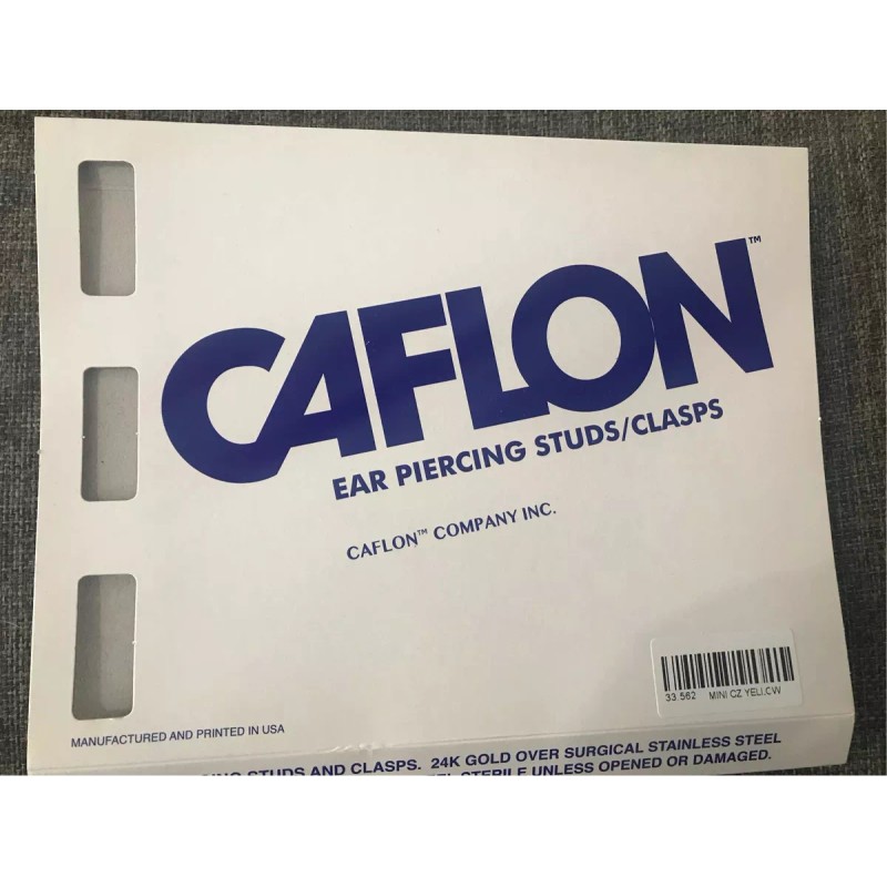 Caflon Broqueles De Perforación 12 Pack Caflon Acero Inoxidable