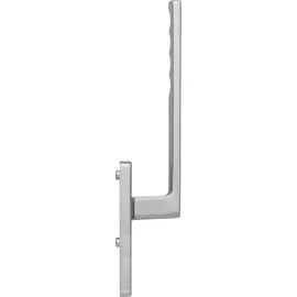 HOPPE Toulon 11598682 Lifting Sliding Door Handle Inner PZ, Length 253, Aluminium Stainless Steel Effect