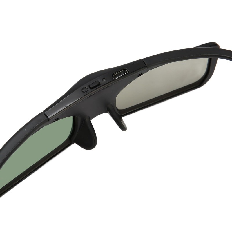 DLP 3D Glasses HD Lens 1080P Active Shutter Glasses, Wearable