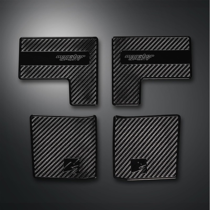 MONSTER SPORT 898110-5500M JB64W Seat Belt Protector, JB74W, Set of