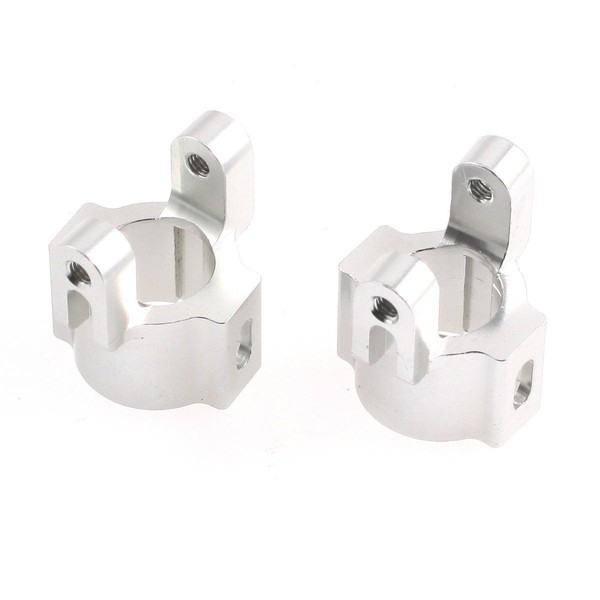 ST Racing Concepts STA80012S Aluminum Hub Carriers for The Axial AX10, Silver