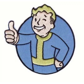 Unbranded Fallout Thumbs Up Vault Boy Iron On Patch