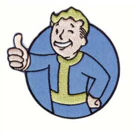Unbranded Fallout Thumbs Up Vault Boy Iron On Patch