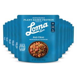 Loma Linda Blue Pad Thai with Konjac Noodles - Plant-Based Protein (10 oz) (Pack of 12)