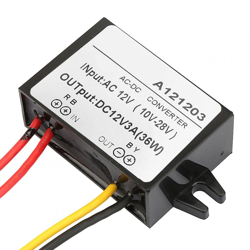 Odorkle AC 10-28V to DC 12V Converter Step Down Power