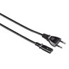 Hama Euro power cable 2-pin 1.4m, straight (Euro plug on