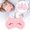 AMAZKER AMAZKER Cute Sleep Eye Mask for Kids, 3D Contoured