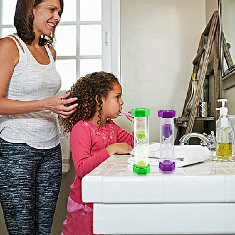 Jeowoqao Tooth Brushing Timers for Kids and Teens, 3 Minutes