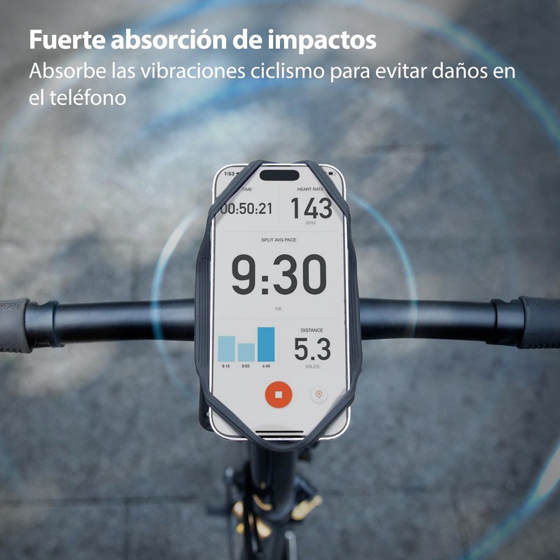 Bone Soporte de teléfono Universal para Bicicleta, Soporte de Bicicleta