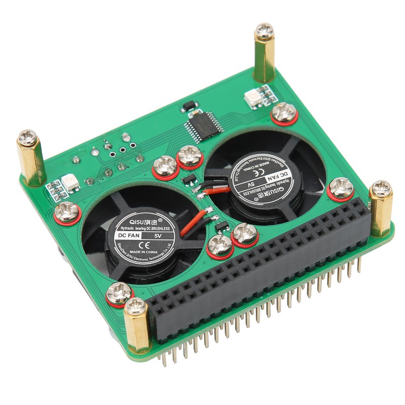 Cooling Fan SingleChip Computer Accessory Replacement for Raspberry Pi 3B