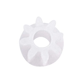 Bettomshin Plastic Gear 082A 0.5 Modulus Pulley Belt Shaft Robot RC Motor Hand DIY Mechanical Parts Kit White 30pcs