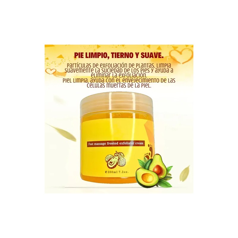 2pzs Exfoliante Para Pies Suaviza Resequedad Elimina Callo F