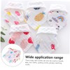SUPVOX 5Pcs Face Towels Soft Pure Cotton Muslin Washcloths for