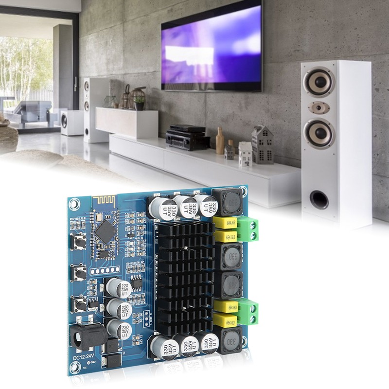 M548 Bluetooth Dual Sound Channel Bluetooth Module 120WX2 Digital Amplifier