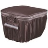 Kawasumi Seisakusyo KW-275BR Bicycle, 2-Level Rear Basket Cover, Brown