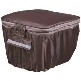 Kawasumi Seisakusyo KW-275BR Bicycle, 2-Level Rear Basket Cover, Brown