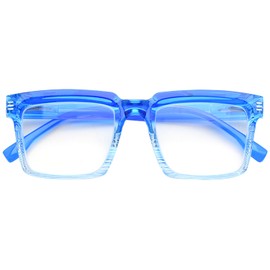 Eyekepper Design Reading Glasses for Women - Fashionable Oversized Readers - Blue +1.75