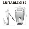 HNYYZL Cubicle Hooks,12PCS Cubicle Hooks for Fabric Walls,Hanging,Cubicle Clips, Fabric