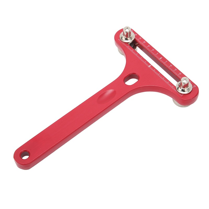 T Shaped Watch Back Case Opener Alloy Steel Clear Scale
