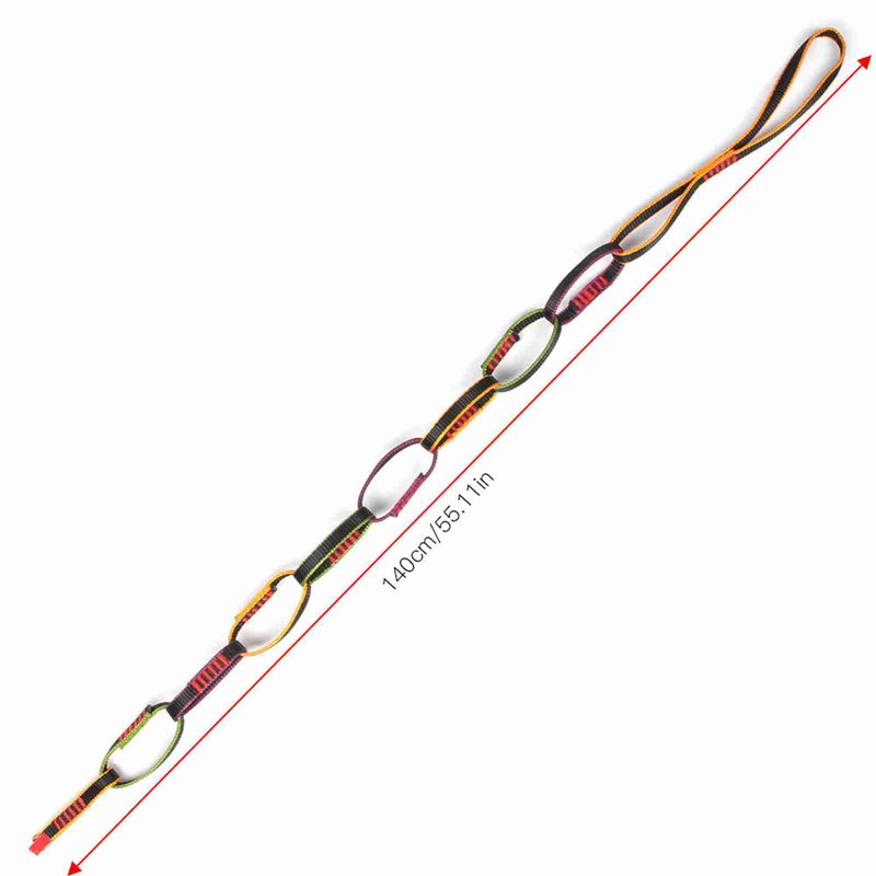 Outdoor Nylon Climbing Equipment Downhill Forming Ring Sling Daisy Chain