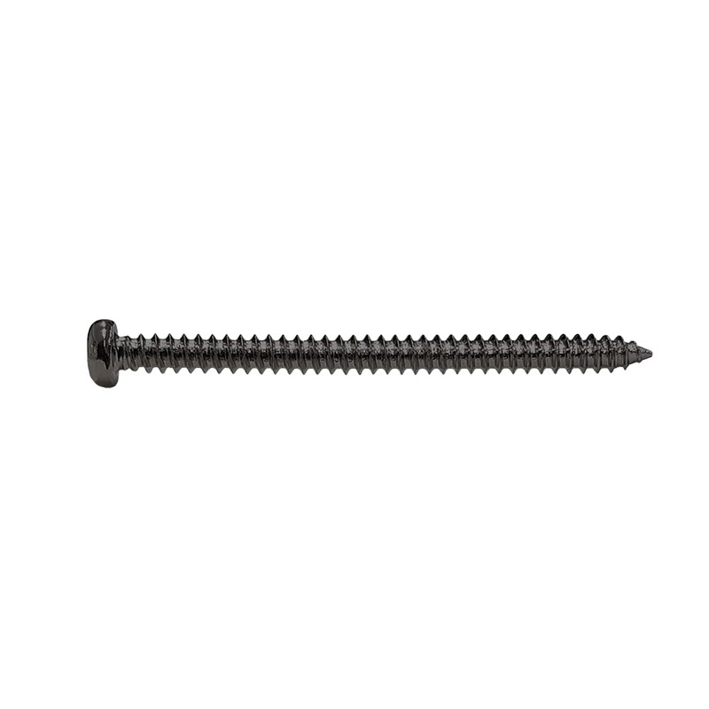 YJB PARTS Base Pickup Screws, Black, 4 Pieces (Made in
