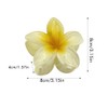 Pack of 4 Flower Hair Clips - 8 cm Hair