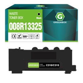 GREENBOX Compatible 008R13325 Waste Toner Container Replacement for Xerox C315 008R13325 for C310 C315 Printer (Black, 30,000 Pages, 1 Pack)