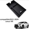 Treesiche Center Console Organizer Compatible with Lexus NX 2022 2023