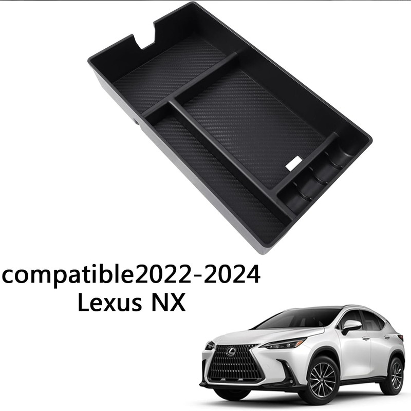 Treesiche Center Console Organizer Compatible with Lexus NX 2022 2023