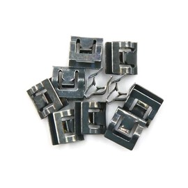 A ABSOPRO 10pcs Black Car Auto Interior Dashboard Trim Metal Retainer Clips Item Replacement