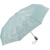 Pierre Cardin Papillon Women's Pocket Umbrella with Automatic Open/Close, turquoise,