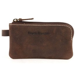 bruno banani Phoenix Leather Key Case 12 cm, brown