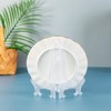 Plastic Plate Stand, Plate Stand, Photo Stand, Book Stand, Transparent,