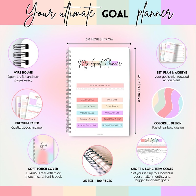 Goal Planner | SMART Goal Setting Kit for the New