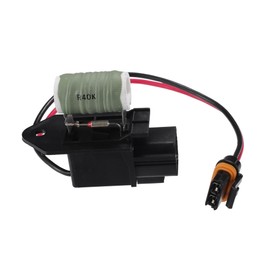 Motoforti Radiator Fan Blower Motor Relay Resistor Resistance, Engine Cooling Fan Motor Wiring Harness, for Dodge Charger, Plastic, No.68050128AA, Black