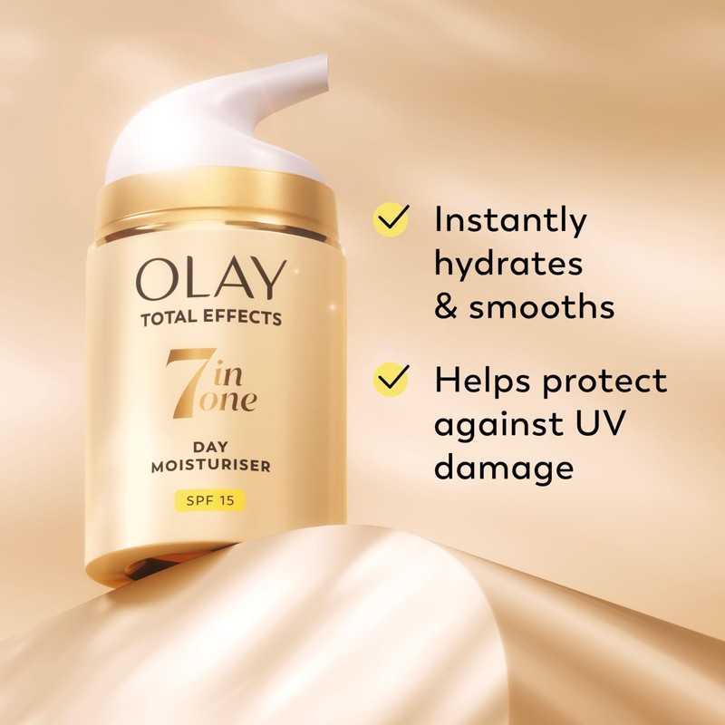 Olay Total Effects 7-In-1 Anti-Ageing Moisturiser With Spf15, Niacinamide, Vitamin