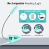 VAVOFO Rechargeable Book Light, Blue Light Blocking, Amber 1600K Clip