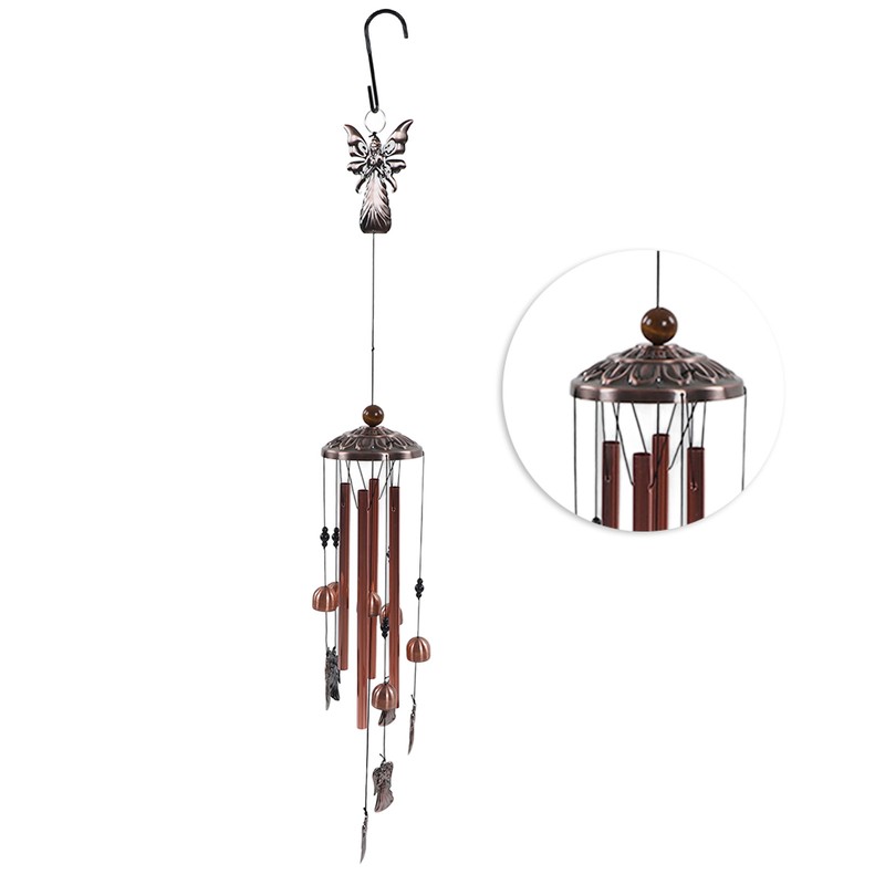 Angel Wind Chimes Retro Exquisite Metal Wind Chimes Decoration Gift
