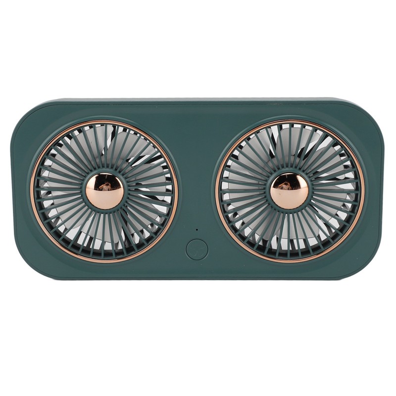 20W Solar Panel High Speed Airflow 5V Dual Exhaust Fan
