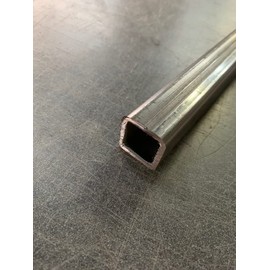 1/8" x 1" x 1" Mild Steel Square Tube, HR Steel, 0.125" Wall (40)