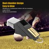SPYMINNPOO Gold Black High Frequency Referee Whistle Without Core
