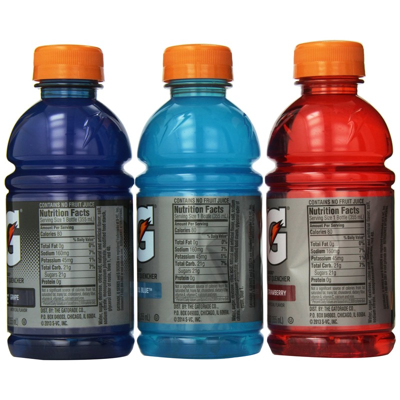 Gatorade Thirst Quencher Variety Pack - 12 oz, 28pk (8